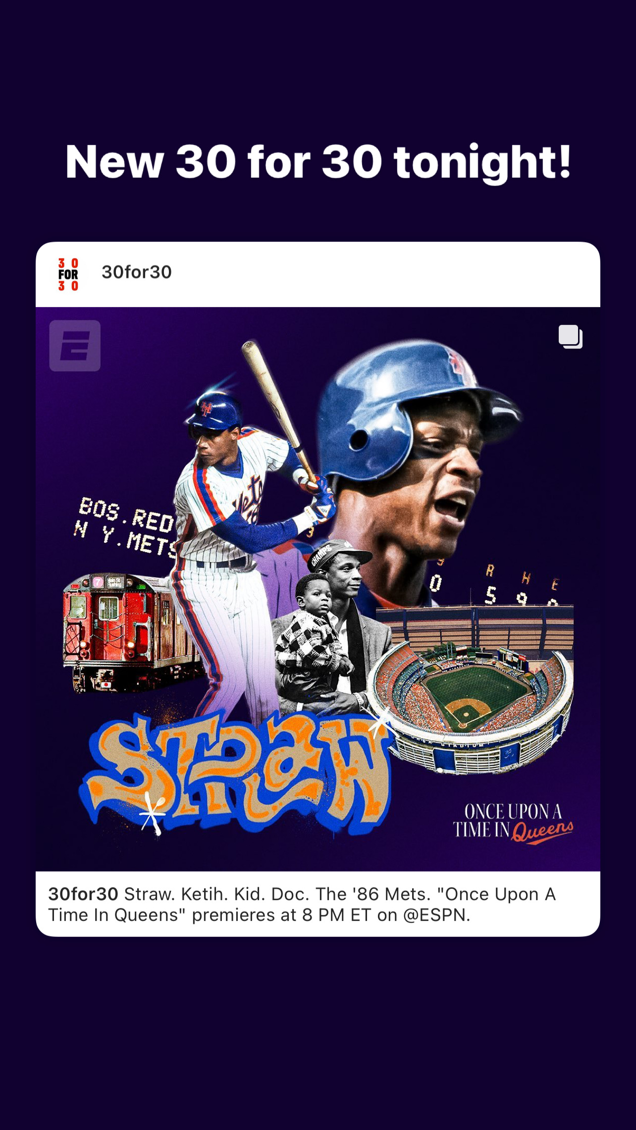 '86 Mets - Once Upon a Time in Queens